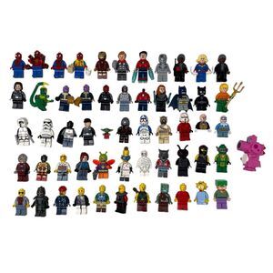 Lot of 56 LEGO MiniFigures & Accessories